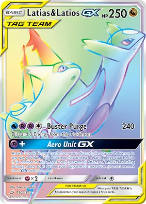 Latias & Latios-GX #190 – Team Up