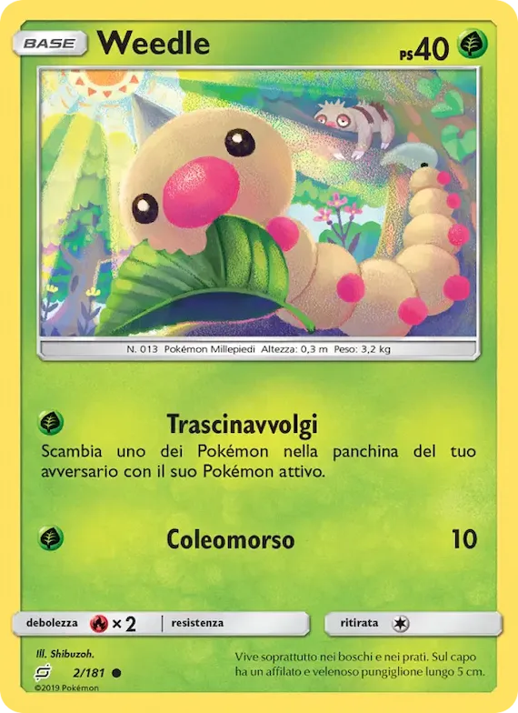 Weedle 2 – Gioco di Squadra