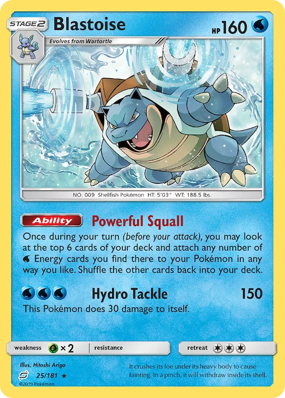 Blastoise #25 – Team Up