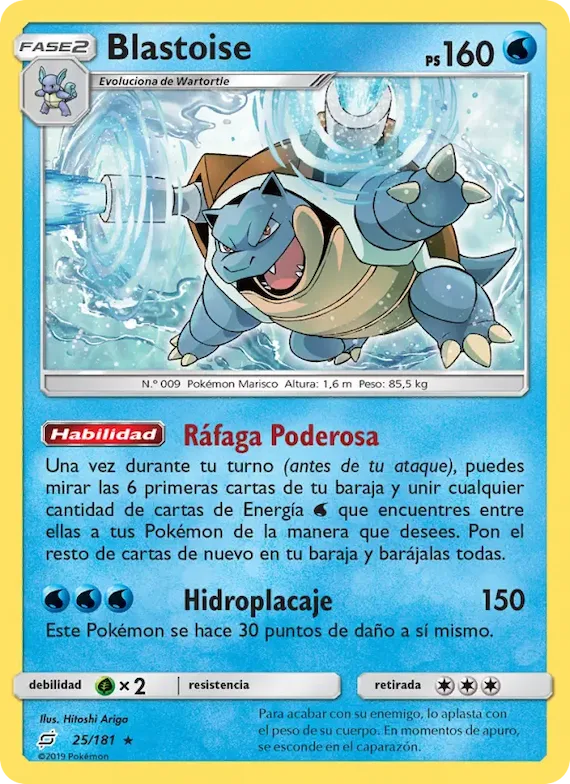 Blastoise 25 – Union de Aliados