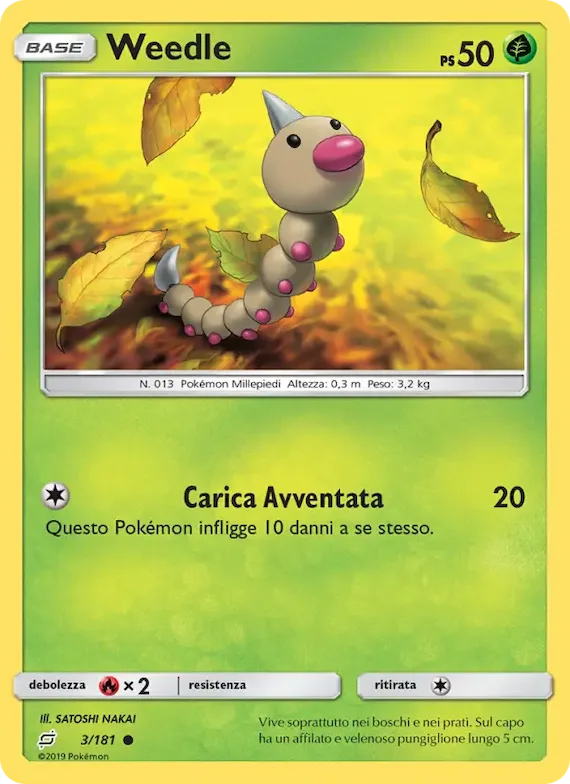 Weedle 3 – Gioco di Squadra