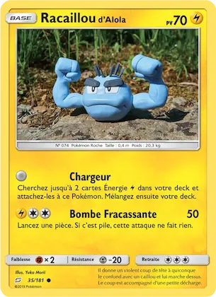 Racaillou d’Alola n° 35 – Duo de Choc