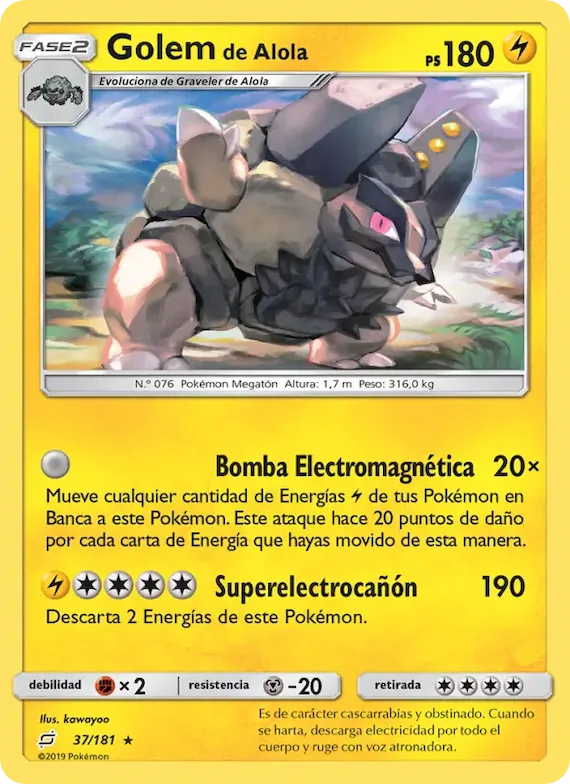 Golem de Alola 37 – Union de Aliados