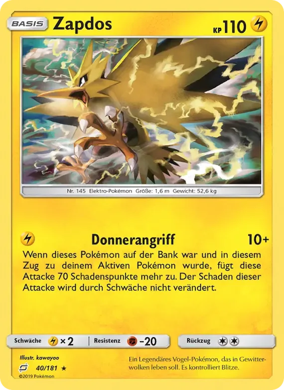 Zapdos 40 – Teams Sind Trumpf