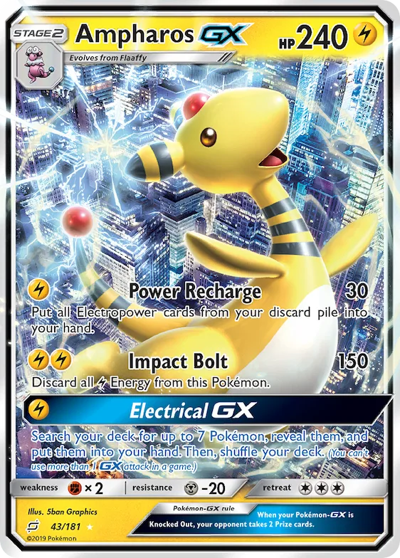 Ampharos-GX #43 – Team Up