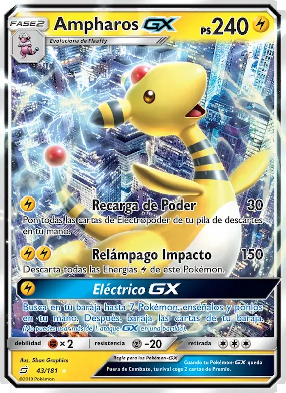 Ampharos GX 43 – Union de Aliados