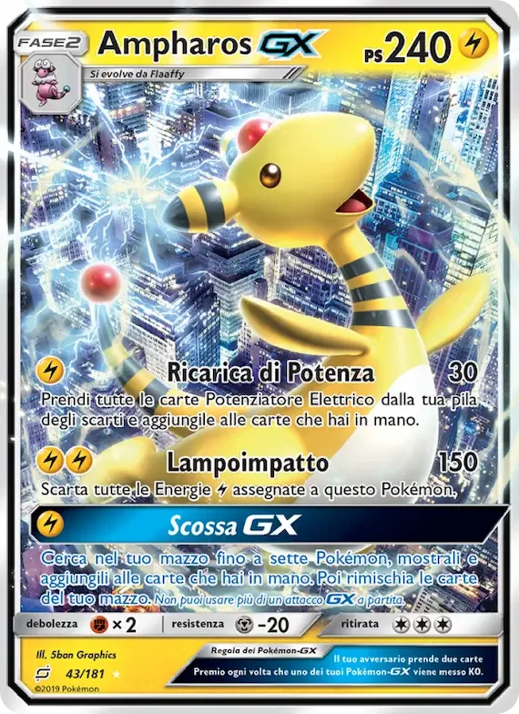 Ampharos GX 43 – Gioco di Squadra