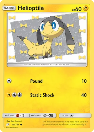 Helioptile #49 – Team Up