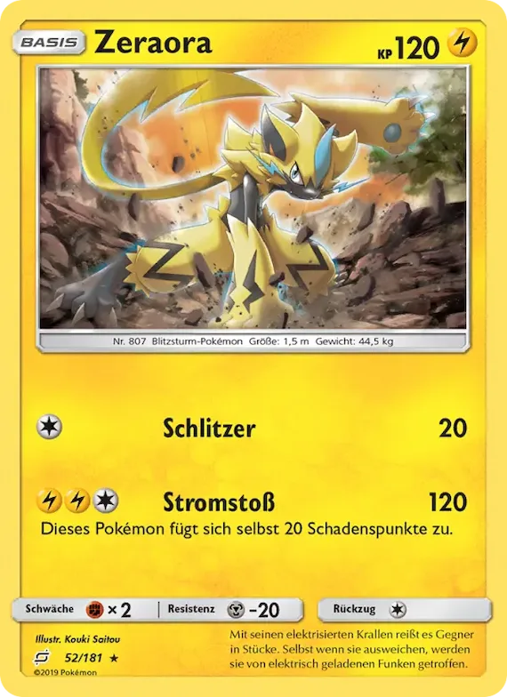 Zeraora 52 – Teams Sind Trumpf