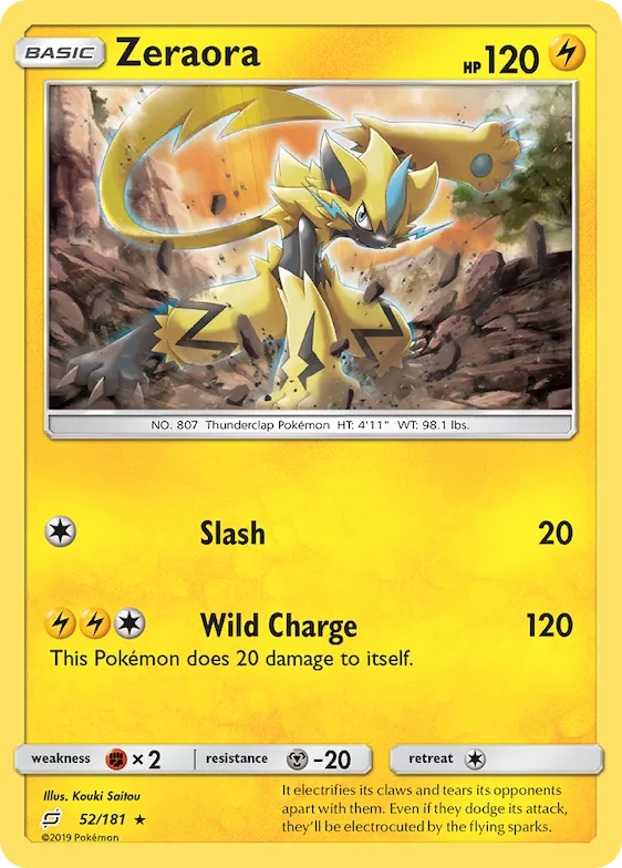 Zeraora #52 – Team Up