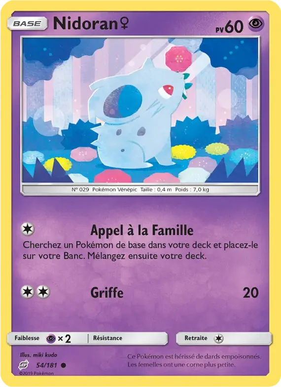 Nidoran♀ 54 – Duo de Choc