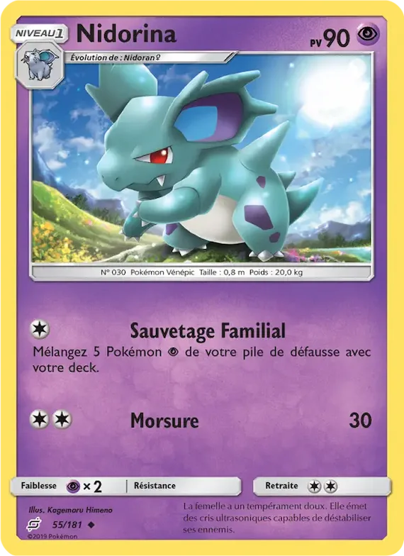 Nidorina 55 – Duo de Choc