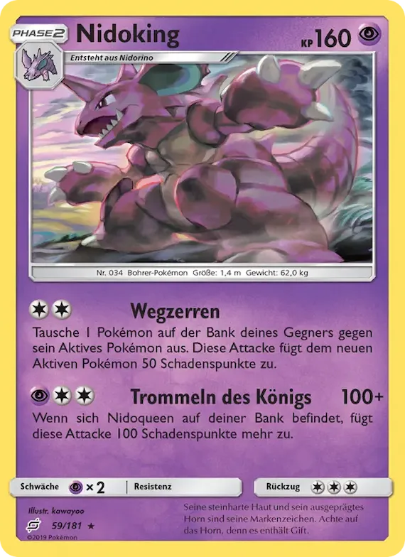 Nidoking 59 – Teams Sind Trumpf