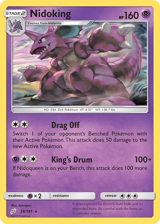 Nidoking #59 – Team Up