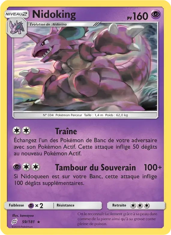 Nidoking 59 – Duo de Choc
