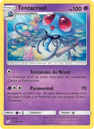 Tentacruel n° 61 – Duo de Choc
