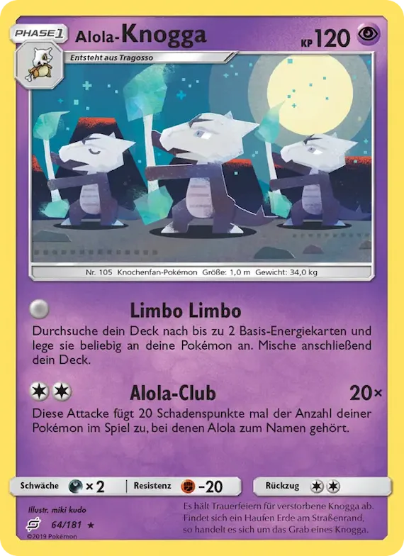 Alola-Knogga 64 – Teams Sind Trumpf