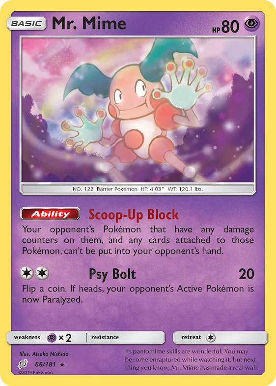 Mr. Mime #66 – Team Up