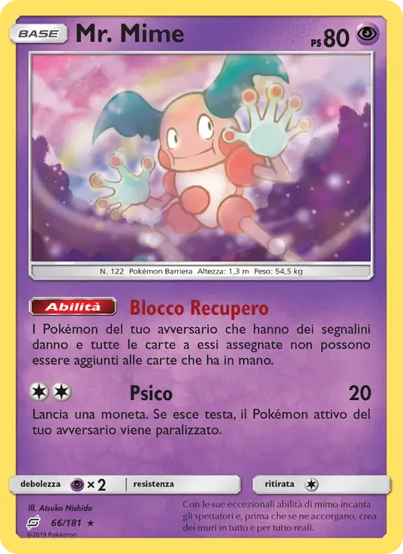 Mr. Mime 66 – Gioco di Squadra