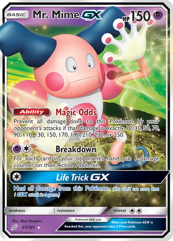 Mr. Mime-GX #67 – Team Up