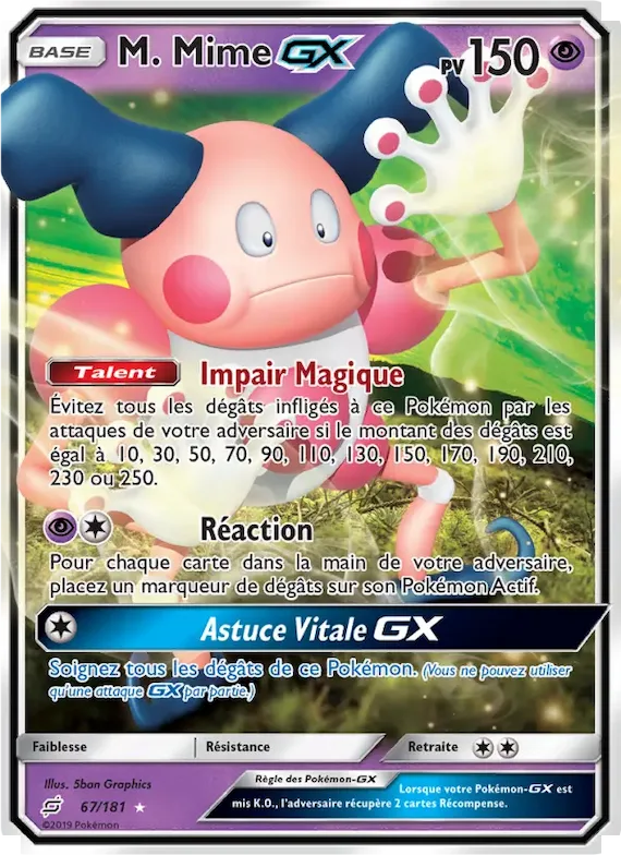 M. Mime GX 67 – Duo de Choc