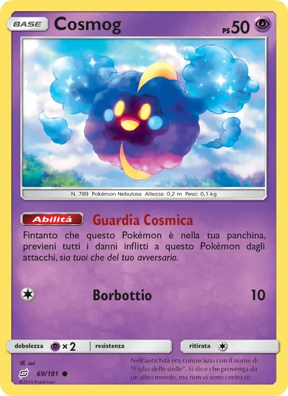 Cosmog 69 – Gioco di Squadra