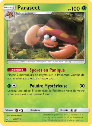 Parasect n° 7 – Duo de Choc