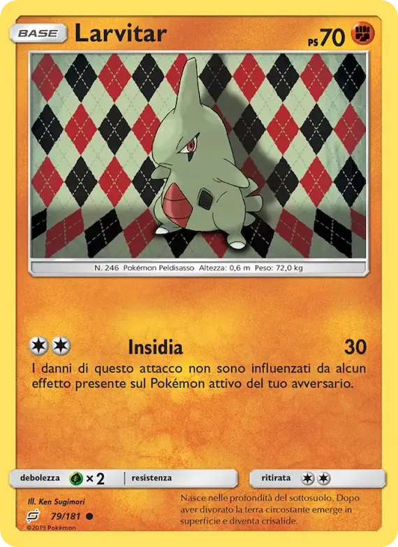 Larvitar 79 – Gioco di Squadra