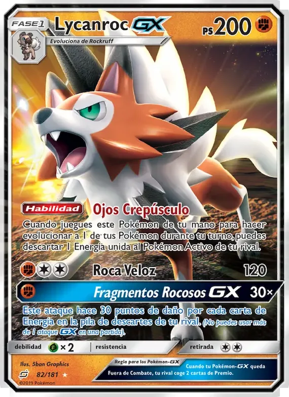 Lycanroc GX 82 – Union de Aliados