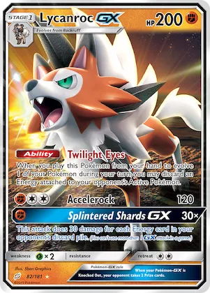 Lycanroc-GX #82 – Team Up
