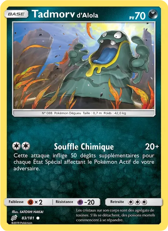Tadmorv d’Alola 83 – Duo de Choc