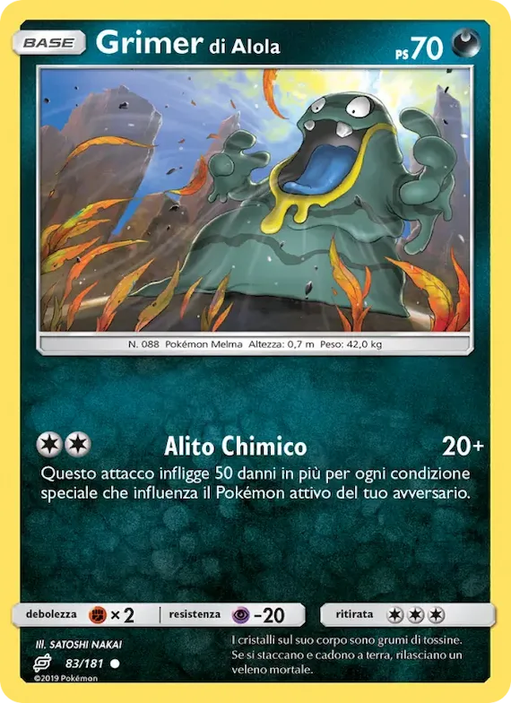 Grimer di Alola 83 – Gioco di Squadra
