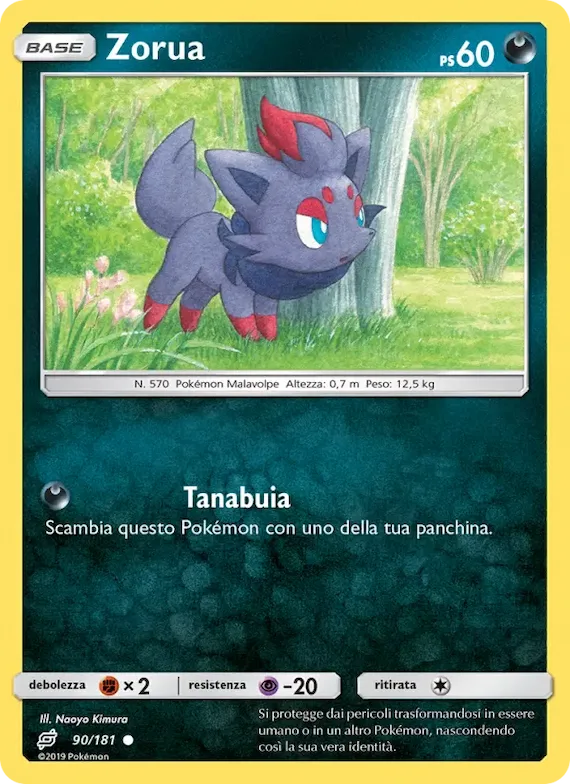 Zorua 90 – Gioco di Squadra