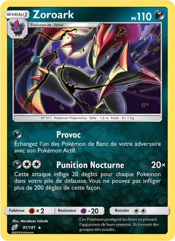 Zoroark 91 – Duo de Choc