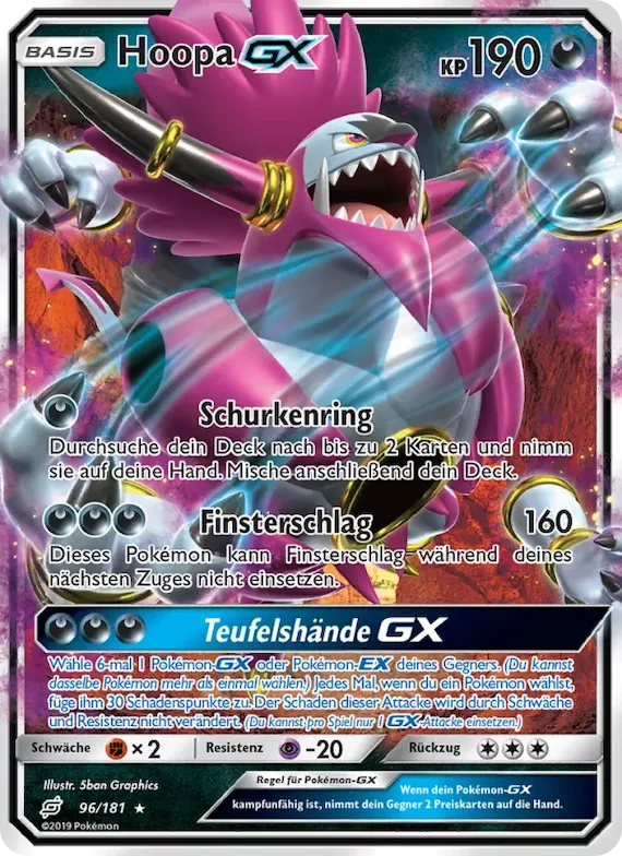 Hoopa GX 96 – Teams Sind Trumpf