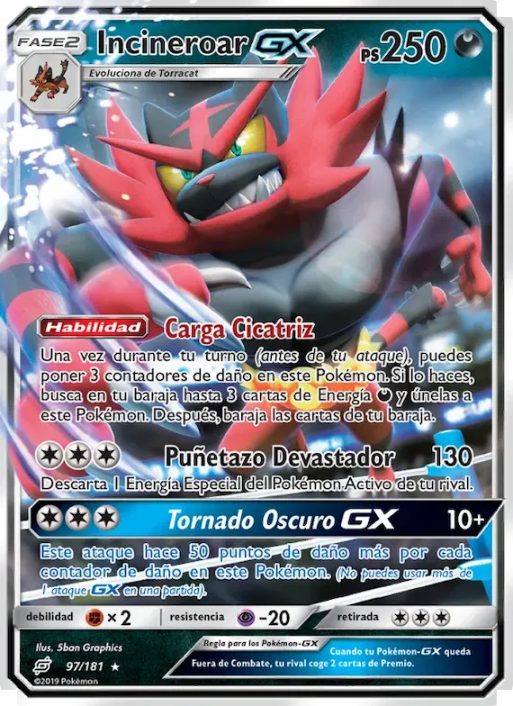 Incineroar GX 97 – Union de Aliados