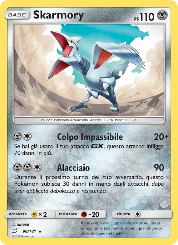 Skarmory 98 – Gioco di Squadra