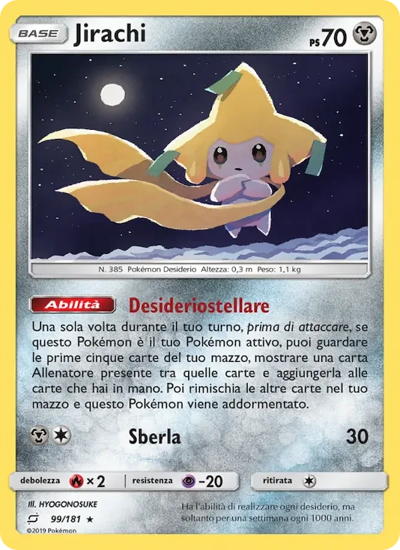 Jirachi 99 – Gioco di Squadra