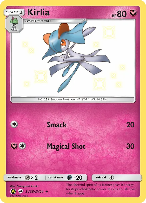 Kirlia SV35 – Verborgenes Schicksal Glitzer-Tresor