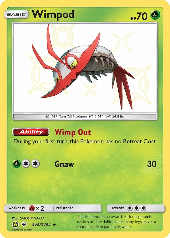 Wimpod #SV4 – Hidden Fates Shiny Vault