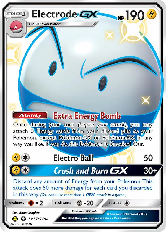 Electrode-GX #SV57 – Hidden Fates Shiny Vault