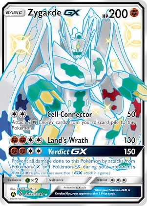 Zygarde-GX Nr. SV65 – Verborgenes Schicksal Glitzer-Tresor