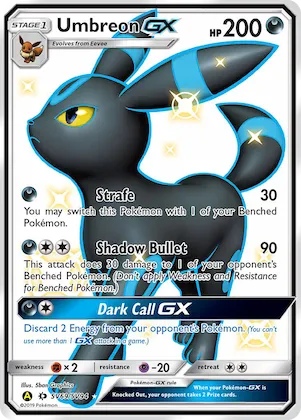 Umbreon-GX #SV69 – Hidden Fates Shiny Vault