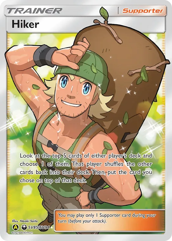 Hiker #SV85 – Hidden Fates Shiny Vault