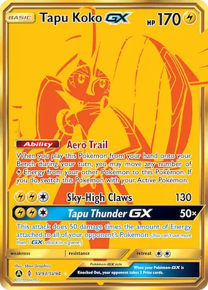 Tokorico-GX n° SV93 – Destinées Occultes Coffre Étincelant