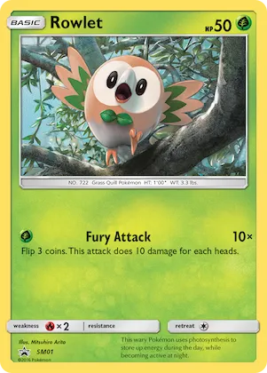 Rowlet #SM01 – SM Promos