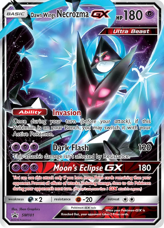 Necrozma Ailes de l’Aurore GX SM101 – Promo SM