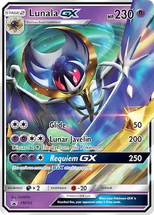 Lunala GX Nr. SM103 – SM Promokarten