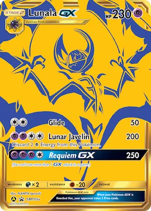 Lunala-GX Nr. SM103a – SM Promokarten