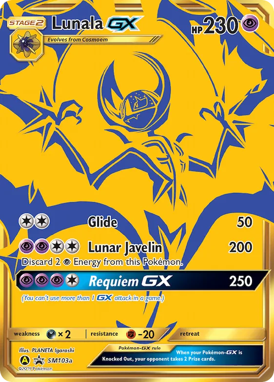 Lunala-GX #SM103a – SM Promos